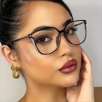 Cat Eye Lesebrille Retro Mode Presbyopie Brille Ultraleichte Leser für Frauen Männer 0 bis +4,0