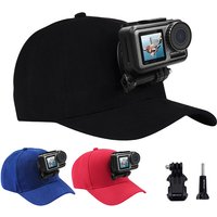 Go Pro 12 7 Canvas Baseball Hat J-Hook Buckle Mount Scew Cap For Gopro Hero 11 9 Dji Osmo Sjcam Insta360 Eken Camera Accessories