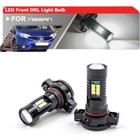 For Nissan Pulsar C13 Note E12 e-NV200 Van 5202 PS19W PS24W H16 LED Daytime Running Light Bulb Canbus DRLs Car Headlamp Daylight