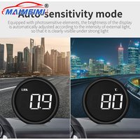 Nowy B1OBD2 EOBD Samochodowy Head Up Digital Speed Smart Auto Electronics Przypomnienie o zmęczeniu podczas jazdy Temperatura wody zużycie