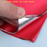 【X】100Pcs 15x15CM Aluminum Foils Wrapping Paper Sheets Foil Candy Package Paper Chocolate Wedding Party Candy Packaging