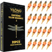 YILONG 20PCS Individual Package RL Cartridge Tattoo Needles Permanent Make-Up Tattoo Tool for Tattoo Machine Pen
