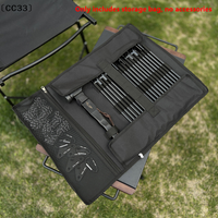 Oxford Cloth Tent Stake Storage Bag Camping Peg Storage Bag Ground Nails Storage Bag For Tent Pegs And Camping Hammer〔CC33〕