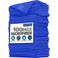 Chiffons de nettoyage en microfibre non pelucheux, débarbouillettes de nettoyage réutilisables, Super absorbants pour vitres de voiture