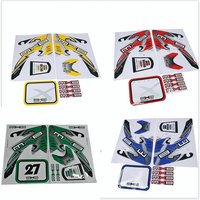 AliExpress NONE CRF50 Sticker Paster Red Blue Yellow Green Decal Stickers For CRF 50 Pit Dirt Bike Decals Motorcycle Accessories Motocross