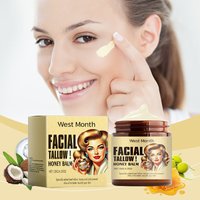 Beef Tallow Face Cream Lasting Moisturizing Soothing Repair Damaged Skin Increase Facial Elasticity Nourishing Smooth Skin Care