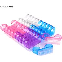 100Pcs Nail Art Brush Nail Dust Power Cleaning Brushes Remover Acrylic Nail Manicure Soft Remove Small Angle Nail Care Tools