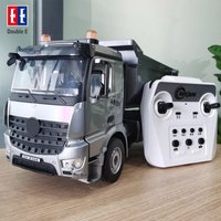 Double E 1/20 E590 E593 Alloy RC Truck crawler 2.4G Remote Controlled Car Model Dump Trucks Tractor cars Toy boys Childrens gift