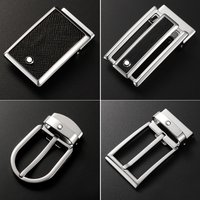 High-End Pure Copper Men's Belt Buckle 35cm Pin Buckle Board Belt Buckle Head Smooth Buckle Accessories Wanbao