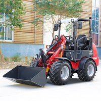 Mini loader with high efficiency and good maneuverability wheel loader CE EPA Front End Type Wheel Mini Loader Customized
