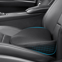 Multifunctional Car Seat Cushion Increased Height Driver Breathable Seat Pad Memory Foam Small Waist Pillow Driver Seat Cushion