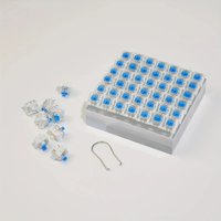 50/100pcs Mechanical Keyboard Switches Blue Black Red Brown Cross Stem Hot Swappable DIY Switch with Keycap Puller