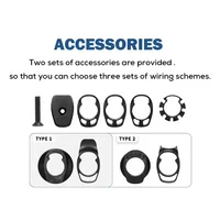 AliExpress NONE Bicycle Handlebar Bowl Set Plastic Washer For 28.6mm Spacers Road Bike Integrated Handlebar Accessories