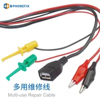 Mobile Phone Repair Cable USB Power Boot Line DC Power Supply Cable For iPhone 6 -15 Series Motherboard Repair Test Wire