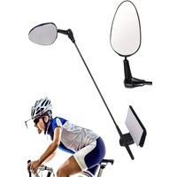 AliExpress NONE 1Pc Bike Helmet Rearview Mirror 360 Degree Adjustable Wide Angle Lightweight Cycling Mirror Accessories