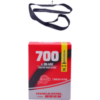 AliExpress CHAOYANG 700C GRAVEL Bike Inner Tube 700X38-45C (38/45-622/630) Tube AV FV Valve length 48MM