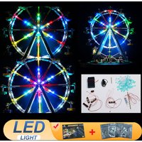 LED Light Kit For LEGO 10247 Ferris Wheel Decorative Lamp DIY Toys Gift (Not Include Building Blocks Bricks Kits Sets Model)