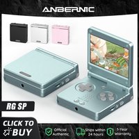 Anbernic RGSP 64-Bit Retro-Handheld-Spielkonsole 16G Eingebautes Linux-System Faltbarer 3,4-Zoll-IPS-Bildschirm Retro-Spielkonsole RG SP