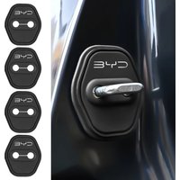 4Pcs Waterproof Anti-Collision Car Door Lock Cover for BYD Seal Dolphin Yuan Plus Seal U Frigate 07 Auto Accessories