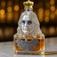 Ozzy Osbourne Whiskey Bottle Decanator Back to the Beginning Commemorative Wine Bottle Home Decor Collectible Craft
