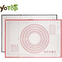 40cm 26cm 60cmSilicone Kneading Pad Rolling Non-Stick Pastry Tools Crepes Pizza Dough Non-Stick Silicone Mat For Kitchen Cooking