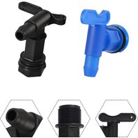 1pc Bucket Plastic Bottling Faucet Garden Tools Water Storage Rain Bucket Accessories IBC Barrel Water Butt Tap Replacement