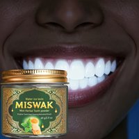 Activated Charcoal Tooth Powder for Teeth Whitening, Deep Cleaning & Fresh Breath, Natural Mint Herbal Tooth Powder 60g