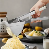 1pc Multifunction Stainless Steel Potato Masher and Ricer Press and Mash Potato Ricer for Perfect Mashed Potatoes Kitchen Tools