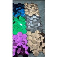 Luxury 3D Embossed Butterfly Stainless Steel Mosaic Tiles Concave-Convex Metal Wall Panels for Bar KTV Cafe Feature Wall Art Dec
