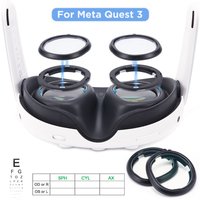 Für Quest 3 Objektiv Myopie Anti-Blau Anti-Glare Gläser Magnetische Brillen Rahmen VR Rezept Linsen Für Meta Quest 3 zubehör