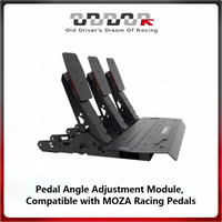 ODDOR MOZA SRP Lite Pedal Riser Module - Angle Adjustment Kit for R3/R5 Pedals #moza srp lite mod #pedal angle adjuster