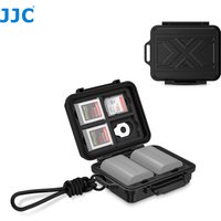 JJC Camera Battery Memory Card Case Battery Holder Box For Canon LP-E6 Fuji NP-W235 Olympus BLX-1 Sony NP-FZ100 Nikon EN-EL15