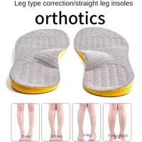 1Pair Orthopedic Insoles Arch Support Insole for Flat Feet O/X-Leg Plantar Fasciitis Shoe Pads Adults Kids Foot Care Shoe Sole