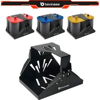 BEVINSEE support de boîtier de plateau de maintien de batterie pour batterie Optima Group 34 batterie supérieure bleu/rouge/jaune 34 34/78
