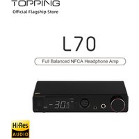 TOPPING L70 Fully Balanced Headphone Amplifier, Fever Desktop Headphone Amplifier, Four Core XLR Interface 4.4