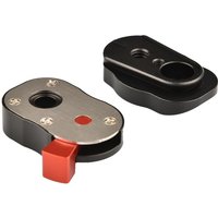 Mini Quick Release Plate System with 1/4" Screw Quick Release Adapter Fit for Camera Tripod/Gimbal/Monopod/Magic Arm