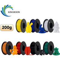 KINGROON 200g TPU Filament 1.75mm Soft Flexible 3D Printing Material High Resilience TPU Plastic Net Weight 0.2kg/roll