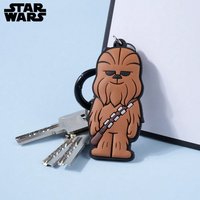 Star Wars Officially Licensed Figurine Bag Clip Charms Chewbacca PVC Keychain Mothers Day Gift 1Pc Star Wars