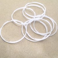 For SEIKO 7009A Watch Accessories White Spacer Ring Parts Watch Movement Holder Fixed Prevent Repair Parts For Watchmakers