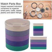5 Layer Watch Parts Storage Box Watch Tools Screw Component Movement Hardware Case for Watchmaker Storage