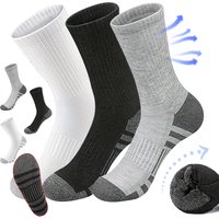 Moisture Wicking Athletic Socks, Breathable Sports Running Socks for Men Women, Workout Gym Hiking Daily Comfort
