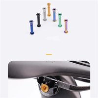 Bicycle seat tube titanium screws for Specialized SL7 saddle fixed locking titanium bolts