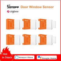 SONOFF ZigBee Smart Home SNZB-04/SNZB-04P Window Sensor eWeLink APP Alert Notification Smart Home Security Detector For Google