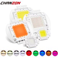 CHANZON 1pc High Power LED Chip 10W 20W 30W 50W 100W Warm Natural Cold White Red Green Blue Yellow RGB 440NM 660NM Full Spectrum