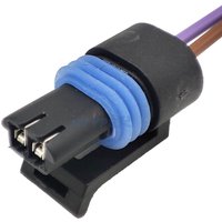 5/10/25Set2Pin/Way Manifold Intake Air Temp IAT MAT ACT Sensor Car Connector Plug With Pigtail For 12162197 with 20cm 20AWG 009