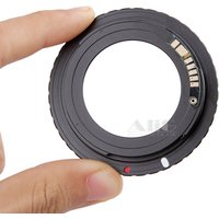 Electronic Chip 9 AF Confirm M42 Mount Lens Adapter for Canon EOS 5D Mark III 5D3 5D Mark II 5D2 6D 70D 80D 650D 750D 700D