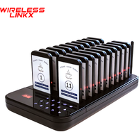 Wireless Restaurant Pager Guest Calling Paging System Waterproof Food Pager for Coffee Shop Dessert Shop Food Truck Bank