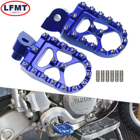 For YAMAHA YZ WR YZ85 125 250 125X YZ250F YZ250FX 450FX YZF250 WRF250 WR450F Motorcycle Foot Pegs Rests Footrest Footpeg Pedals