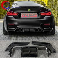JCSTZY Carbon Fiber Car Rear Bumper Diffuser Lip Spoiler for BMW 3 4 Series F80 M3 F82 F83 M4 2014-2019