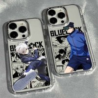 COOL B-BLUE LOCKS S-Seishiro Nagi Phone Case For Apple iPhone 17 AIR 16E 15 14 13 12 11 Pro Max Plus Transparent Soft Cover